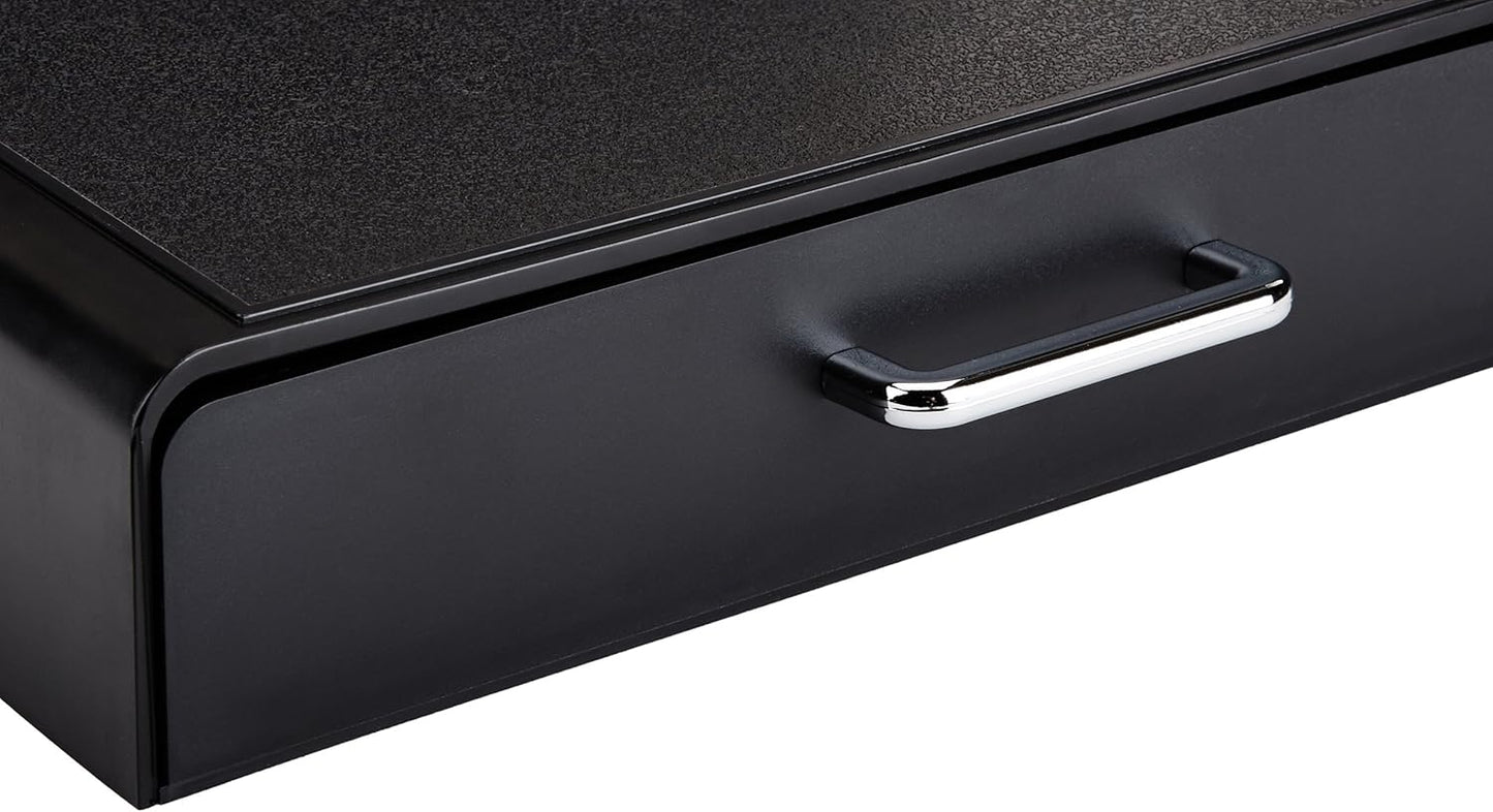 Rangement Pour Orignalline Nespresso Avec 1 Tiroir - 50 Capsules Capacité, Noir